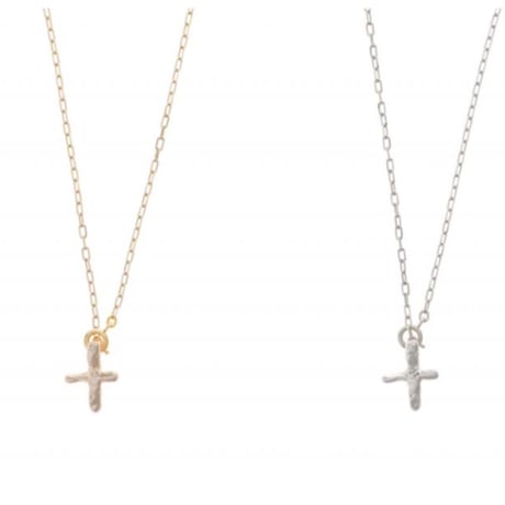 【Sea'ds Mara】Cross motif Y necklace