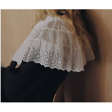 【anuke】2way Lace Skirt　※納期7月下旬～8月下旬