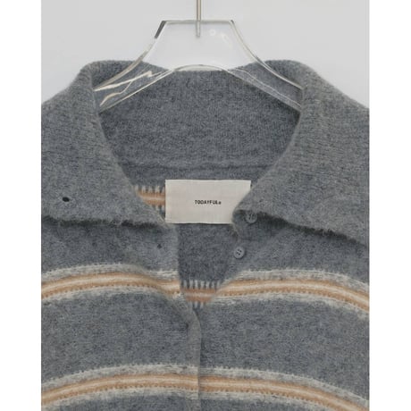 【TODAYFUL】Multicolor Border Knit　※納期11月中旬～12月中旬