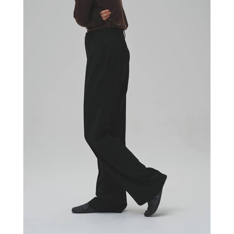 【TODAYFUL】Pintuck Straight Trousers　※納期9月下旬～10月下旬