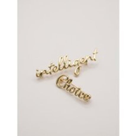 【CHIGNON】ﾛｺﾞﾌﾞﾛｰﾁｾｯﾄ