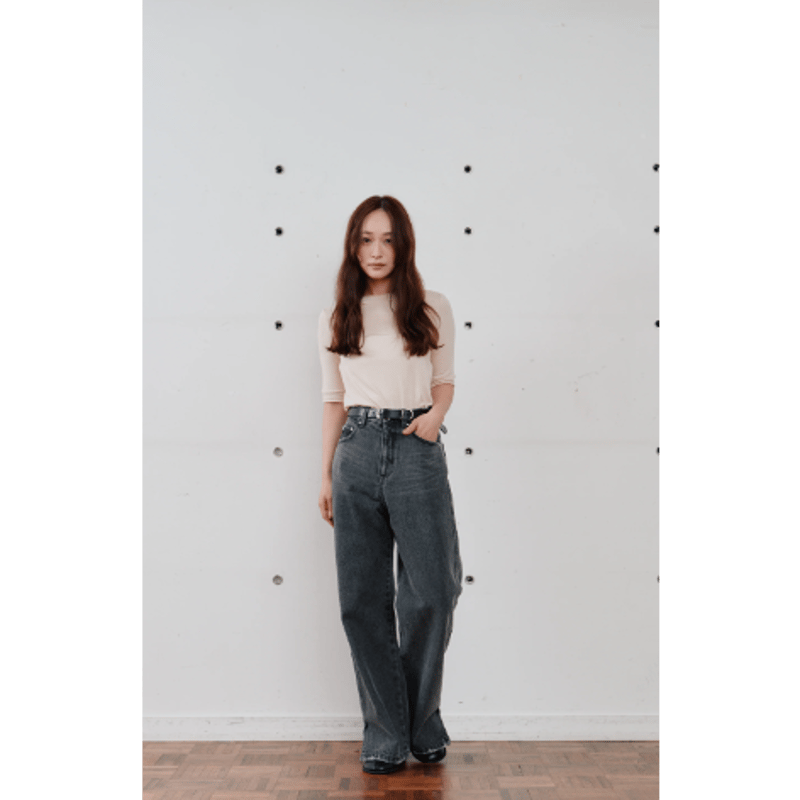Hella】side hem slit denim ※納期4月中旬〜5月中旬 | selec