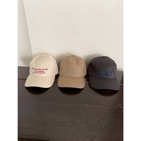 【Boutique Ordinary】Embroidered Logo Cap