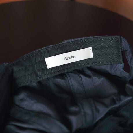 【anuke】Basic Nylon Cap　※納期3月中旬〜4月中旬