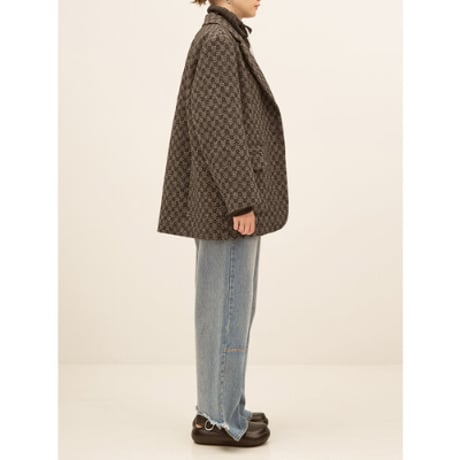 【YENN】WOOL TWEED BLAZER