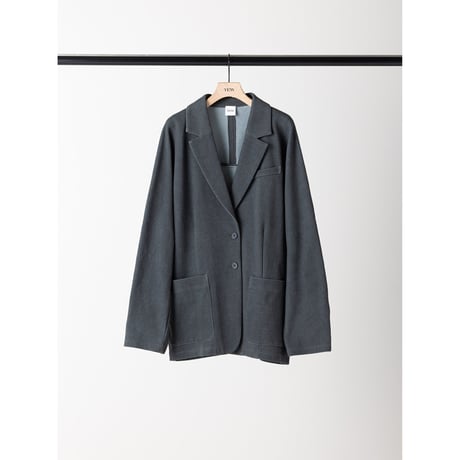 【YENN】FADED JERSEY JACKET　※納期：8月中旬～9月中旬