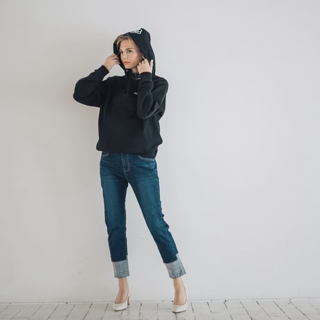 【INDIMARK】ボーイフレンドデニム　ベーシックブルー　WJ072