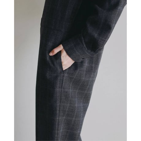 【anuke】Check Shirts Combinaison　※納期9月中旬～10月中旬