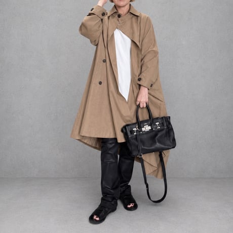【M.U.L.】ASYMMETRY CAPE COAT　MULW-2036