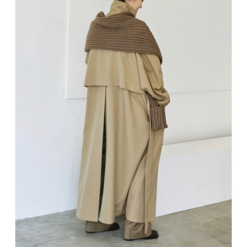 Standcollar Trench Coat | selectshop kusukusu Standcollar Trench Coat | selectshop kusukusu