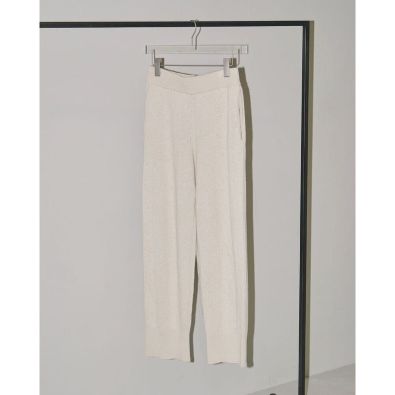 TODAYFUL】Easy Rib Knit Pants | selectshop kusu...