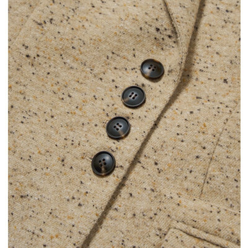 YENN】WOOL TWEED BLAZER | selectshop kusukusu