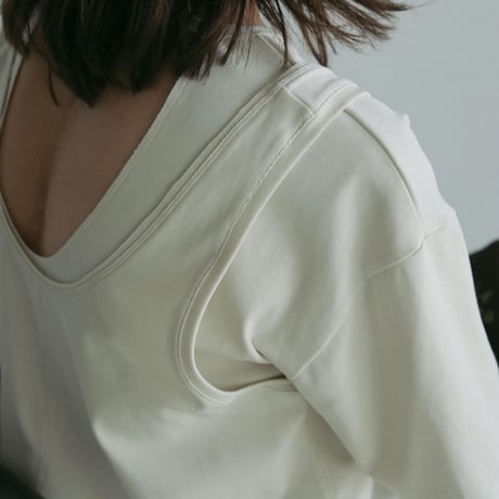 【anuke】Layered Cut T-shirts  ＊