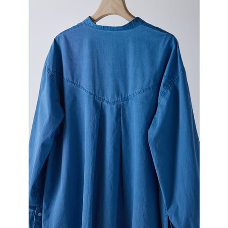 【YENN】 PIGMENT WASHED SHIRT　納期：2026年2月上旬～3月上旬