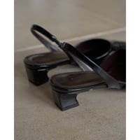 【anuke】Squaretoe Enamel Pumps　※納期7月上旬～8月上旬