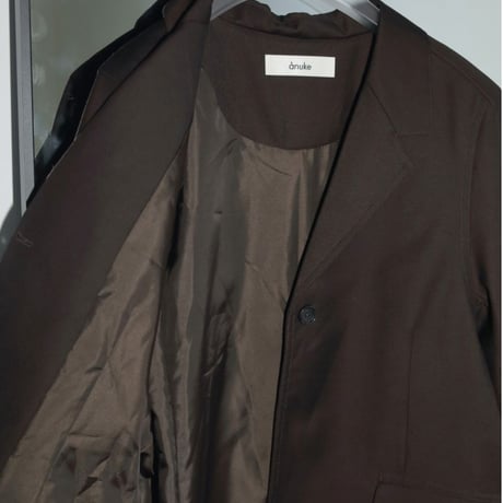 【anuke】Twill Jacket　※納期3月上旬〜4月上旬