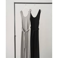 【anuke】Sleeveless Cut Onepiece　※納期3月上旬～4月上旬