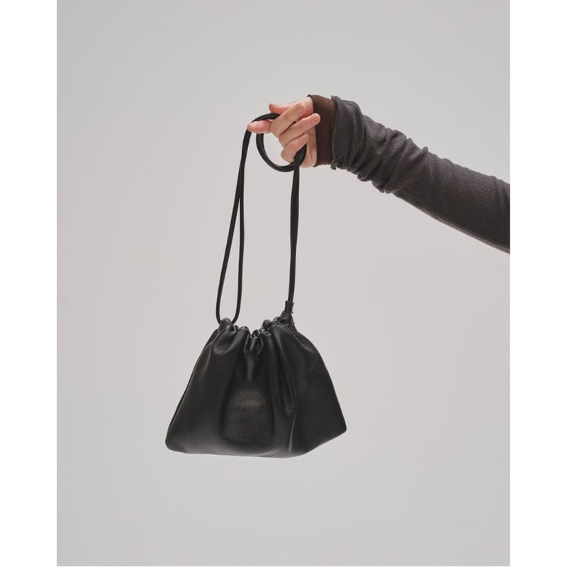 TODAYFUL】Drawstring Leather Bag ※納期11月中～12月中 |