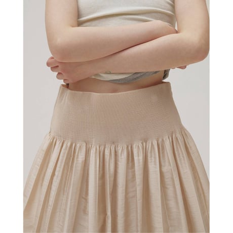 【TODAYFUL】Silky Waist Shirring Skirt　※納期9月上旬～10月上旬