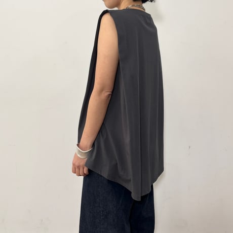 【siro de labonte】tuck flare tank（カットソー）