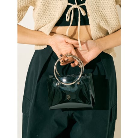 【YENN】RING CLEAR BAG MINI