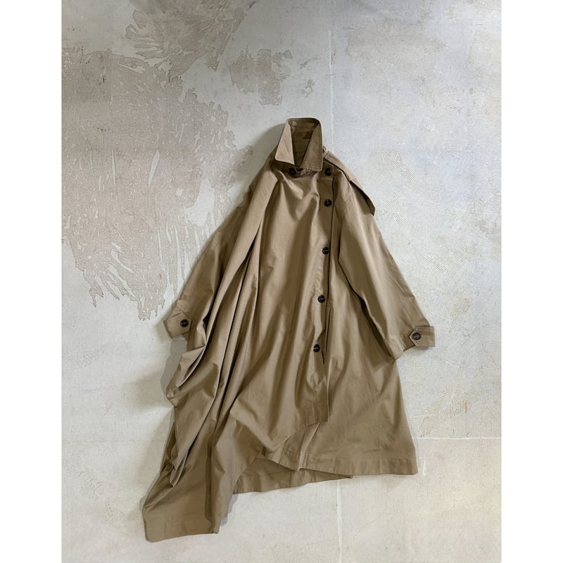 M.U.L.】ASYMMETRY CAPE COAT | selectshop kusukusu