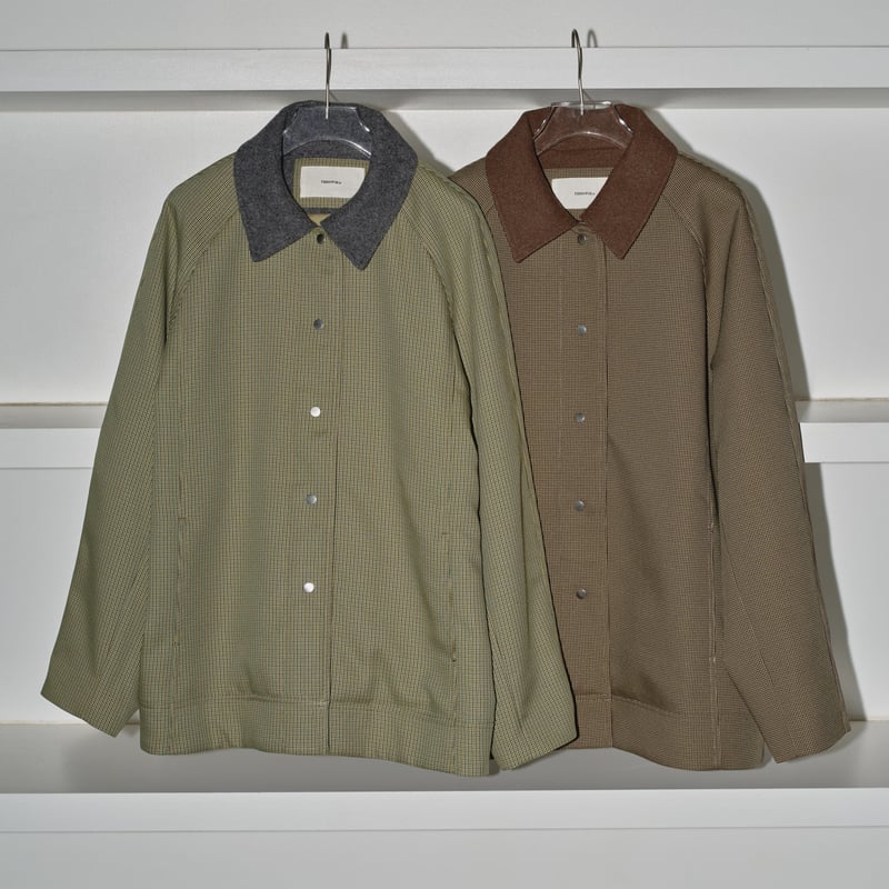 TODAYFUL】Houndstooth Raglan Jacket | selectsho
