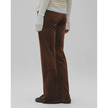 【TODAYFUL】Velour Slit Leggings　※納期8月下旬～9月下旬