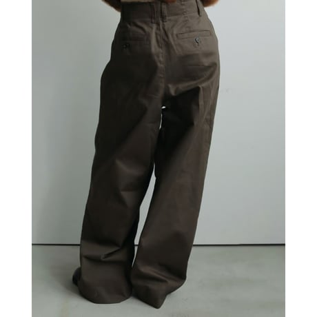 【anuke】Wide Chino Pants※11月上～12月上