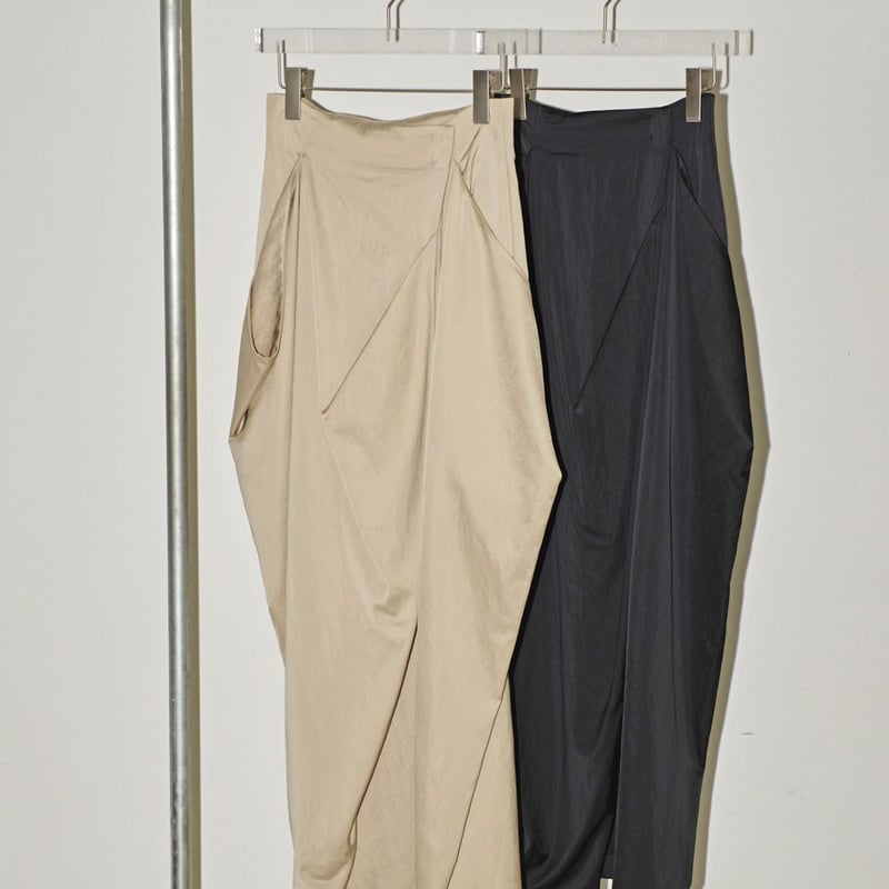 TODAYFUL】Satin Drape Skirt | selectshop kusukusu 