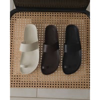 【anuke】Ecoleather Belt Sandals　※納期4月下旬～5月下旬