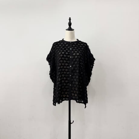 【siro de labonte】tuck sleeve blouse