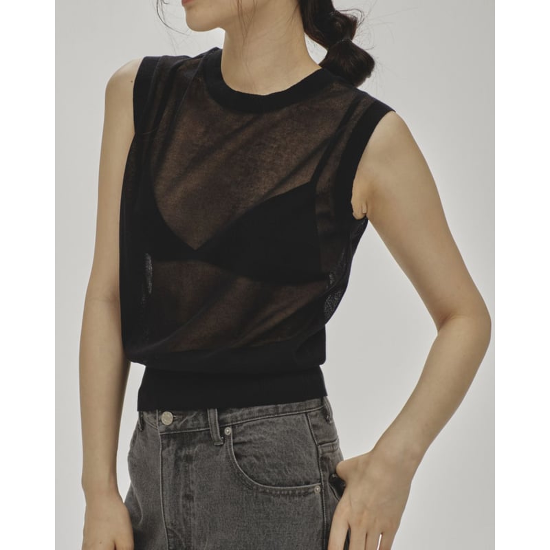 TODAYFUL】2set Sheer Knit ※納期3/中～4/中 | selectsh