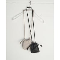 【anuke】Leather Mini Pochette