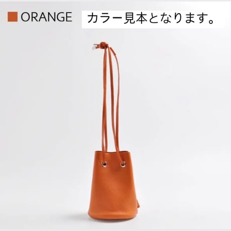 【blancle】S.LEATHER ZIP DRAWSTRING 【Msize】bc1172