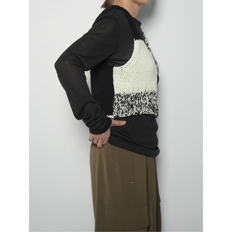 再販【YENN】PATCHWORK BUSTIER