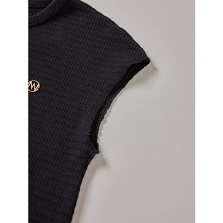 【YENN】CUFF CUT OFF OP