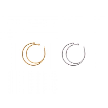 【Sea'ds Mara 】Thin 2way earcuff ring 【Small】