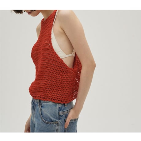【TODAYFUL】Scallop Knit Tanktop　※納期5月上旬〜6月上旬