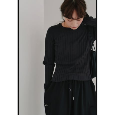 【Hella】raglan sleeve knit tops ※納期10上〜11上
