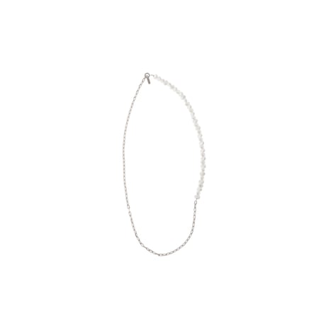 【Sea'ds mara】Pearl linked chain necklace
