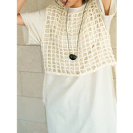 【YENN】CROCHET MESH TOPS