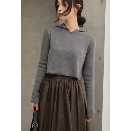 【Hella】2WAY KNIT PULLOVER