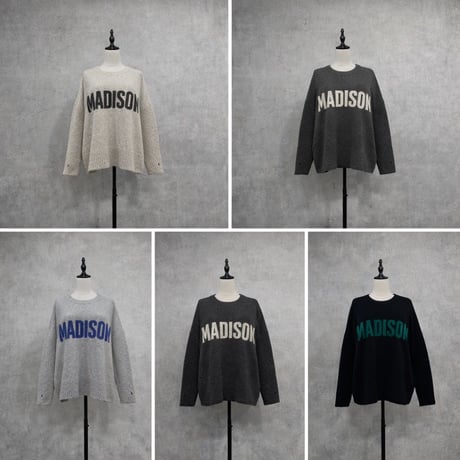 【siro de labonte】MADISON Pullover　※納期10月上旬～11月上旬