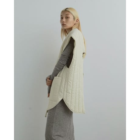 【anuke】Backopen Stripe Vest※10月中～11月中