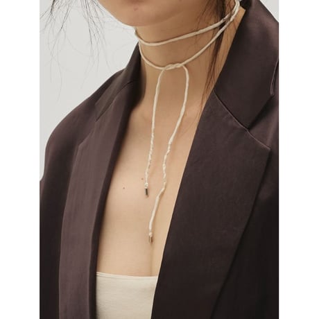 【TODAYFUL】Silk Cord Choker