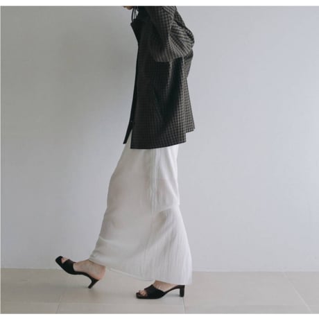 【anuke】Sheer Pencil Skirt　納期：7月上旬～8月上旬