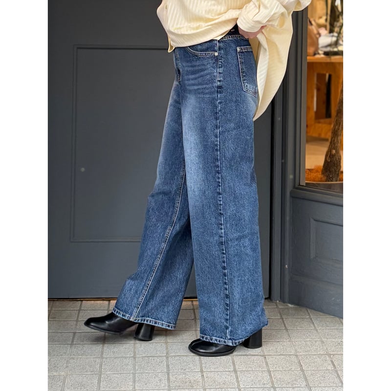 LOURS POLAIRE ET BLEU超ワイドデニムパンツ 楽天市場】L'ours Polaire et Bleu(ルス・ポレイル＆ブルー