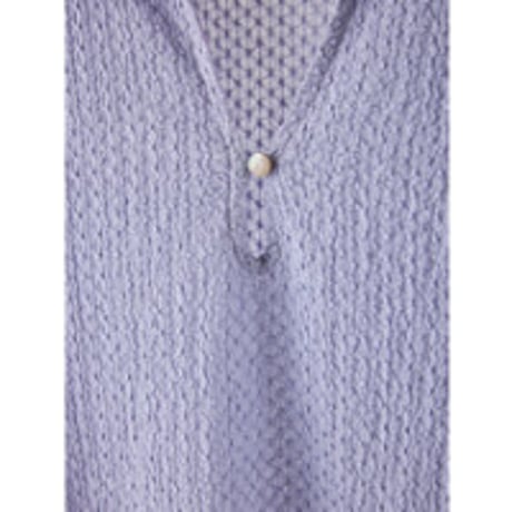 【YENN】KEY NECK BLOUSE