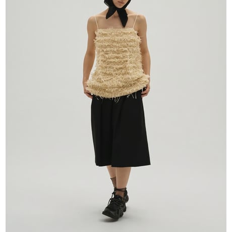【TODAYFUL】Tapeyarn Jacquard Camisole　※納期5月上旬〜6月上旬